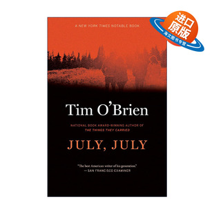 进口英语原版 英文原版 英文版 七月七月 书籍 July