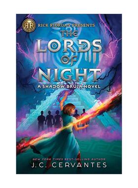 英文原版 Rick Riordan Presents Shadow Bruja 01 The Lords of Night 暗影女巫系列1 J.C. Cervantes 英文版 进口英语原版书籍