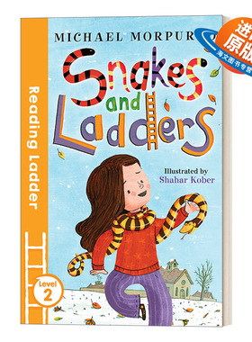 英文原版 Snakes and Ladders Reading Ladder Level 2 彩色香蕉系列分级读物-麦克莫波格Michael Morpurgo 英文版 进口英语书籍
