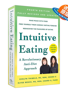 英文原版 Intuitive Eating 减肥不是挨饿而是与食物合作 肥胖不仅是身体问题，更是心理问题 英文版 进口英语原版书籍