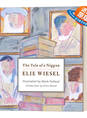 英文原版 The Tale of a Niggun 旋律的故事 犹太人故事漫画 人文历史 Elie Wiesel 精装 英文版 进口英语原版书籍