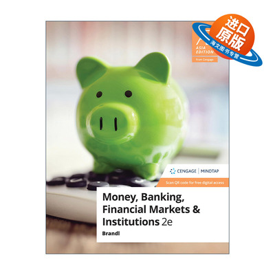 英文原版 Money  Banking  Financial Markets & Institutions 货币银行学 第2版 英文版 进口英语原版书籍