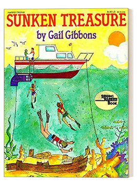 英文原版绘本 Sunken Treasure 地球沉没的宝藏 盖尔吉本斯科普绘本Gail Gibbons 英文版 进口英语原版书籍