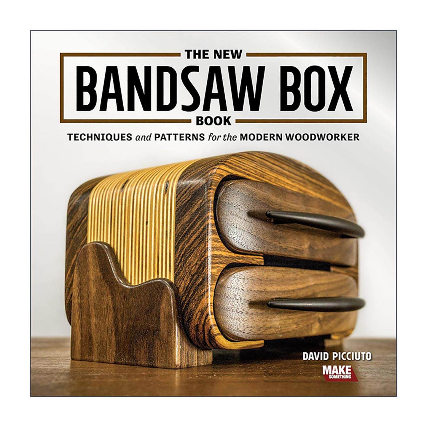英文原版 The New Bandsaw Box Book 新带锯盒书 现代木工的技术与图案 实用指南 英文版 进口英语原版书籍