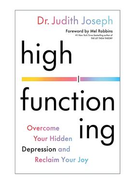 英文原版 High Functioning 高功能抑郁症 形成原因与应对方法 Judith Joseph 英文版 进口英语原版书籍