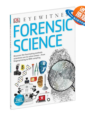 英文原版 DK Eyewitness Forensic Science 目击者系列 司法鉴定学 少儿科普读物 英文版 进口英语原版书籍儿童外文书