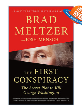 英文原版 The First Conspiracy The Secret Plot to Kill George Washington 第一号阴谋 刺杀乔治华盛顿的秘密阴谋 英文版