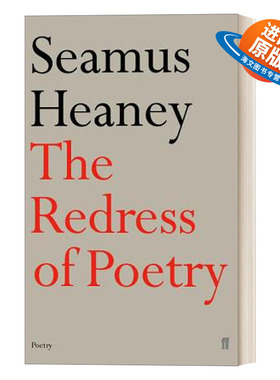 英文原版 The Redress of Poetry 诗的疗效 1995诺贝尔文学奖得主谢默斯·希尼牛津诗歌讲座集 英文版 进口英语原版书籍