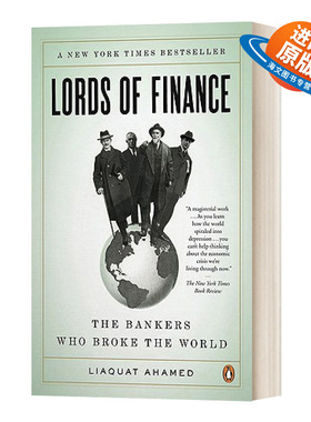 英文原版 Lords of Finance the Bankers Who Broke the World 金融之王 英文版 进口英语原版书籍