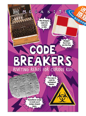 英文原版 Mega Bites Codebreakers DK大探险 破译者 英文版 进口英语原版书籍
