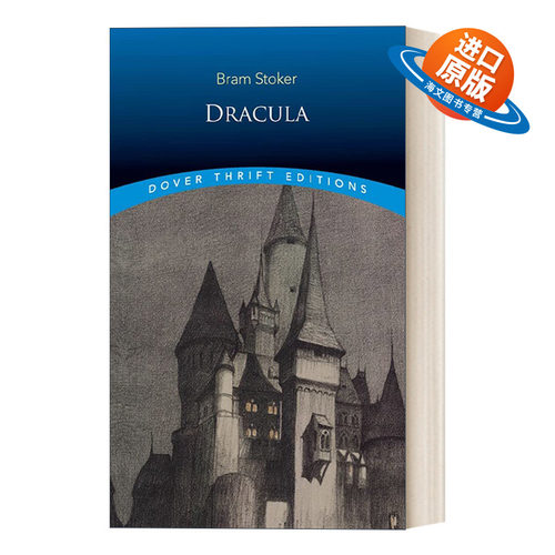 英文原版 Dracula 吸血鬼德古拉 Dover Thrift Editions 英文版 进口英语原版书籍