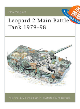 英文原版 Leopard 2 Main Battle Tank 1979–98 德国豹2主战坦克 先锋武器系列 英文版 进口英语原版书籍