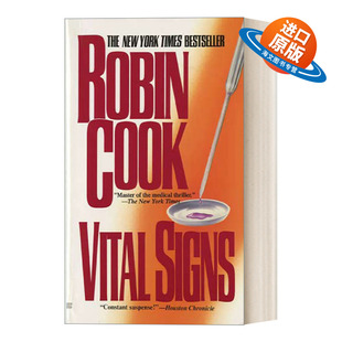 医疗惊悚悬疑小说 Vital Thriller 英文原版 纽约时报畅销书作者Robin 进口英语原版 英文版 Signs 书籍 Medical Cook 生命体征