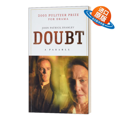 英文原版 Doubt A Parable 疑问 英文版 进口英语原版书籍