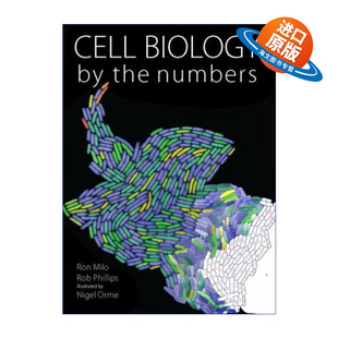 英文原版 Cell Biology by the Numbers 数字细胞生物学 以色列魏茨曼科学研究所的Ron Milo教授 加州理工学院Rob Phillips教授