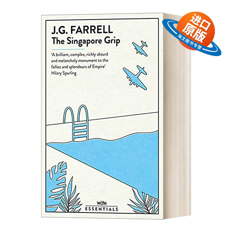 英文原版小说 The Singapore Grip 法雷尔 新加坡之握 帝国三部曲3 英文版 进口英语原版书籍