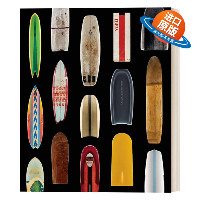 英文原版 Surf Craft The MIT Press 冲浪工艺 滑板的设计与内在文化 Richard Kenvin 精装 英文版 进口英语原版书籍