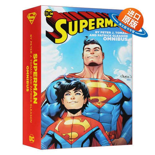 英文原版 Superman By Peter J. Tomasi Om 超人 精选集DC漫画 精装 英文版 进口英语原版书籍