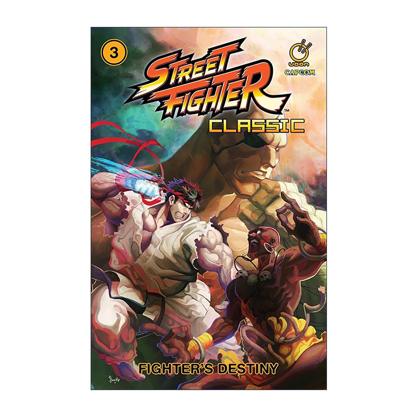 英文原版 Street Fighter Classic Paperback Volume 3 Fighter'S Destiny 街头霸王经典漫画卷三 英文版 进口英语原版书籍