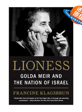 英文原版 Lioness 母狮 果尔达·梅厄与以色列 传记 Francine Klagsbrun 英文版 进口英语原版书籍