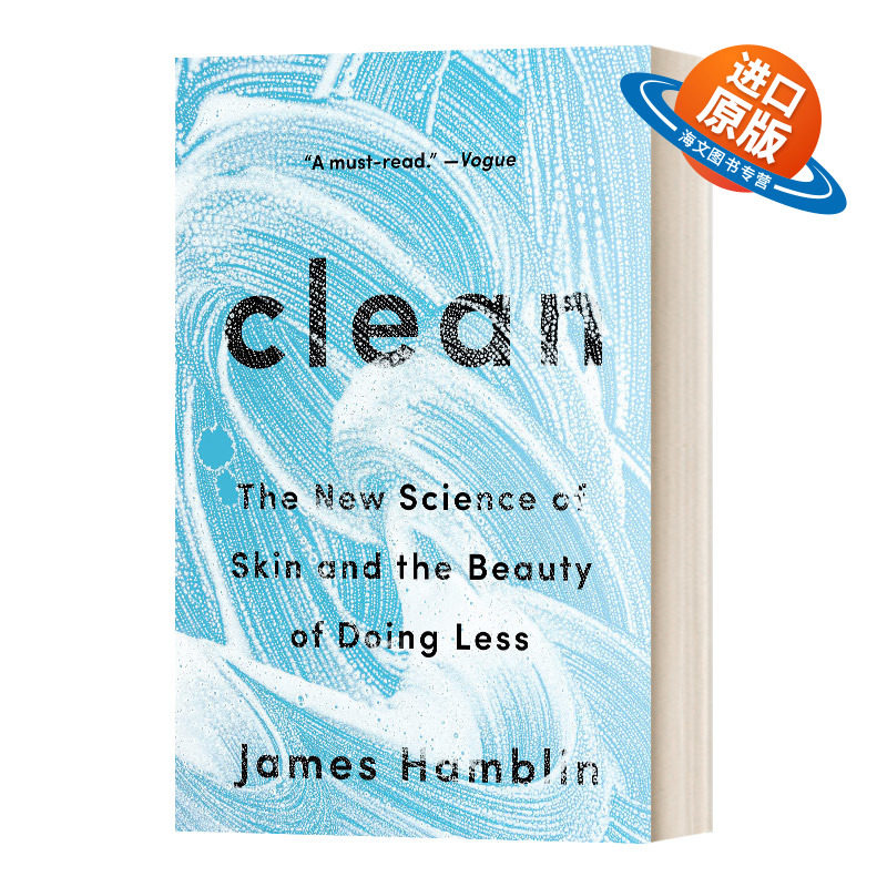 英文原版Clean皮肤微生物群