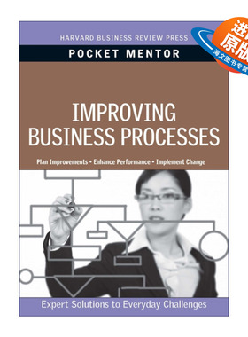 英文原版 Improving Business Processes 哈佛商业评论 改进业务流程 商业管理 Pocket Mentor 英文版 进口英语原版书籍