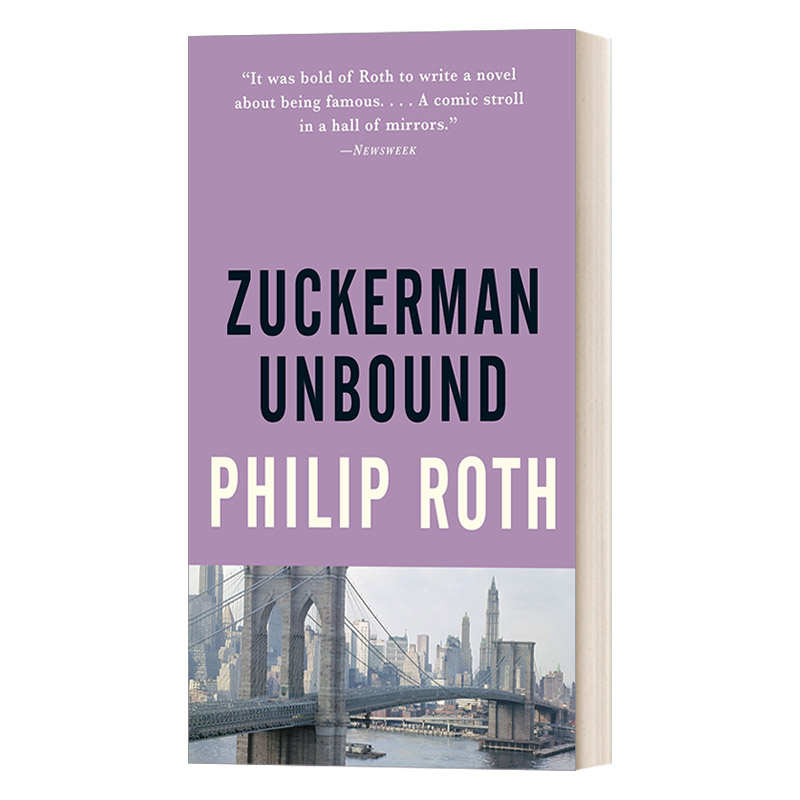 英文原版小说 Zuckerman Unbound Vintage International被释放的祖克曼 Philip Roth菲利普·罗斯英文版进口英语原版书籍-封面