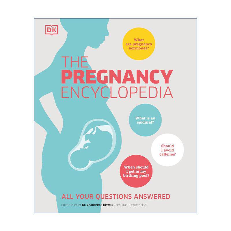 英文原版 The Pregnancy Encyclopedia 怀孕百科全书 DK孕期知识科普精装 英文版 进口英语原版书籍