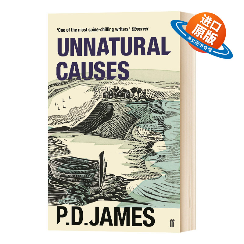 英文原版 非自然死亡 Unnatural Causes  P·D·詹姆斯 P.D.James 英文版  进口原版书籍外文小说