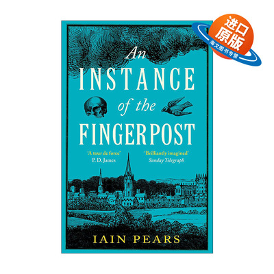 英文原版 An Instance of the Fingerpost 指路标的实例 伊恩·皮尔斯历史神秘推理小说 英文版 进口英语原版书籍