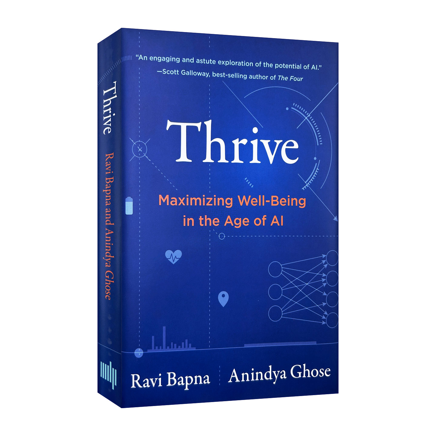 英文原版 Thrive The MIT Press 繁荣 人工智能时代的幸福 Ravi Bapna 精装 英文版 进口英语原版书籍