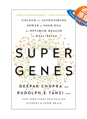 英文原版 Super Genes 超级基因 如何改变你的未来 Deepak Chopra 英文版 进口英语原版书籍