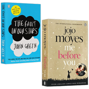 英文原版小说 遇见你之前 我就要你好好的 Me Before You +无比美妙的痛苦 星运里的错 The Fault In Our Stars全英文英语电影原著