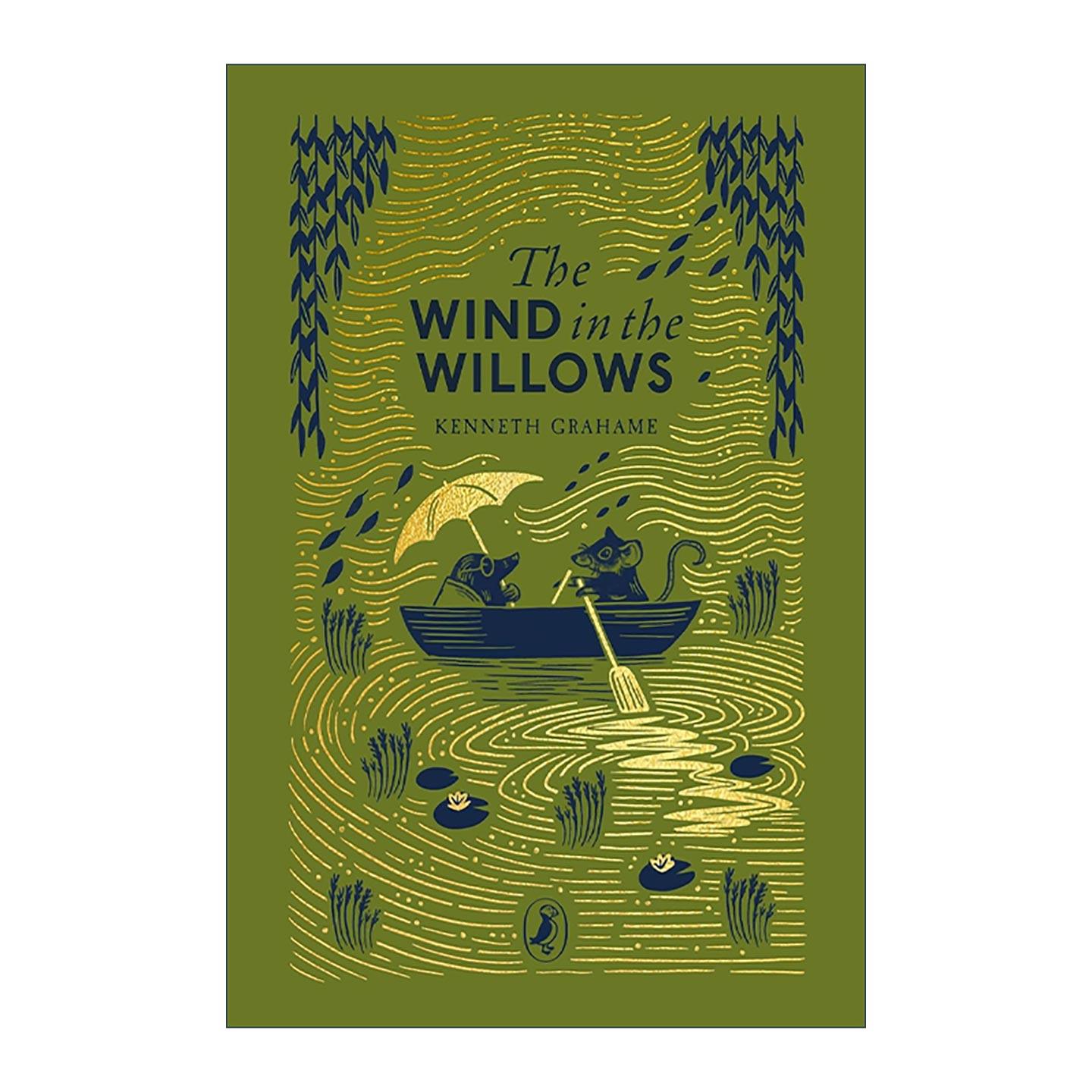 英文原版 The Wind in the Willows 柳林风声 Puffin Clothbound Classics 精装海雀布纹经典 英文版 进口英语原版书籍