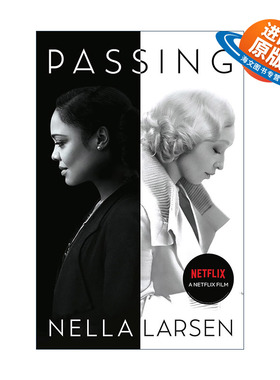 英文原版 Passing 冒名之肤 电影封面版 内拉·拉尔森原著 英文版 进口英语原版书籍