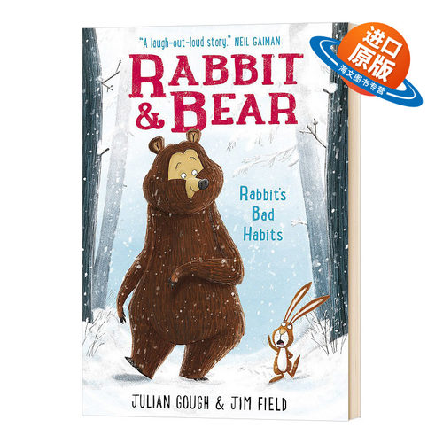 兔与熊1 英文原版 Rabbit and Bear: Rabbit's Bad Habits : Book 1 英文版 正版现货 海文图书 进口英语原版儿童外文书