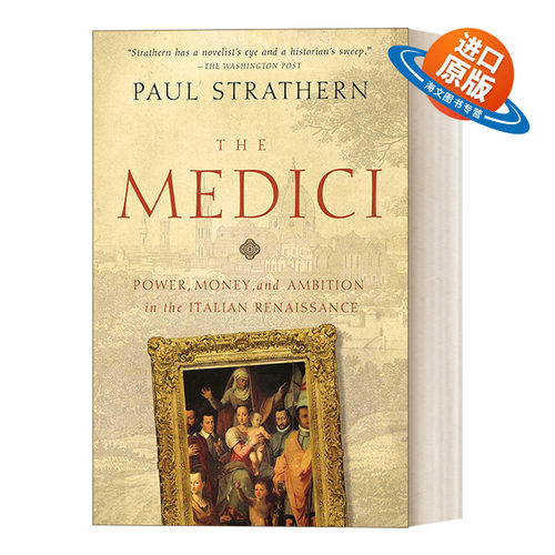 英文原版 The Medici 美第奇家族 欧洲强大家族缔造权力与财富的故事 英文版 进口英语原版书籍