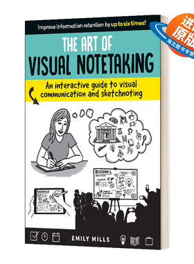 英文原版 The Art of Visual Notetaking 视觉记事的艺术视觉交流和素描笔记的互动指南 英文版 进口英语原版书籍