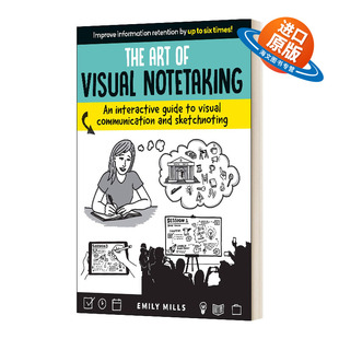 英文版 书籍 视觉记事 艺术视觉交流和素描笔记 Notetaking Art Visual 进口英语原版 英文原版 互动指南 The