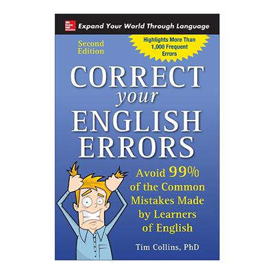 英文原版 Correct Your English Errors 纠正你的英语错误 第2版 英文版 进口英语原版书籍