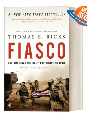 英文原版 Fiasco 惨败 美国在伊拉克的军事冒险 历史 普利策奖 Thomas E. Ricks 英文版 进口英语原版书籍