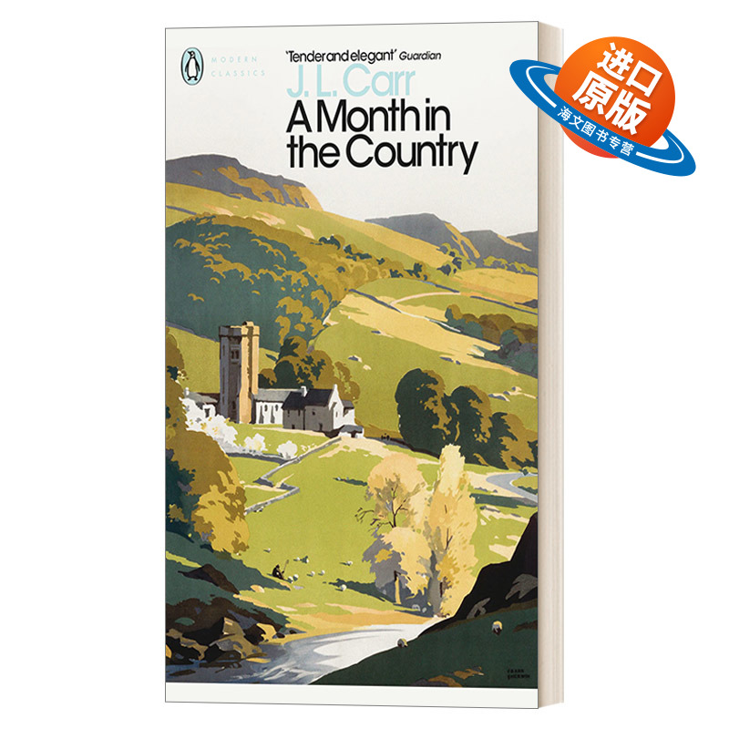 英文原版 A Month in the Country 乡间一月 玫瑰夫人 J.L.卡尔 企鹅现代经典 Penguin Modern Classcis 英文版 进口英语原版书籍
