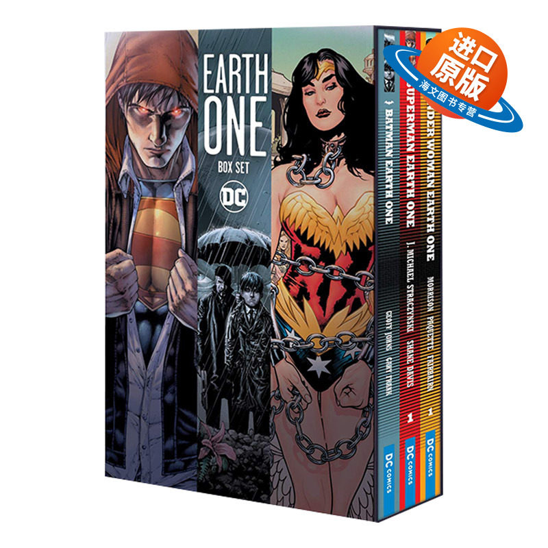 英文原版 Earth One Box Set DC漫画 一号地球3册盒装 英文版