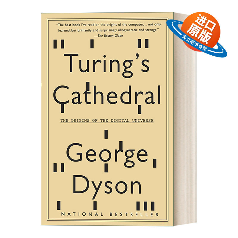 英文原版 Turing's Cathedral 图灵的大教堂 数字宇宙开启智能时代 传记 George Dyson 英文版 进口英语原版书籍