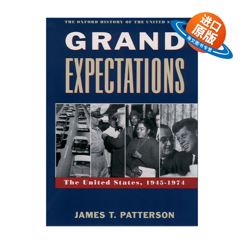 英文原版 Grand Expectations 远大前程 1945-1947年的美国 英文版 进口英语原版书籍