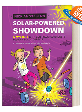 英文原版 Nick and Tesla 6 Nick and Tesla's Solar-Powered Showdown 尼克和特斯拉系列6 太阳能动力 英文版 进口英语原版书籍