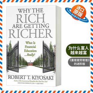 Richer 英文原版 Are 为什么富人越来越富 富爸爸穷爸爸系列 进口原版 the 英文版 Why 英语书籍 Rich 经济理财 Getting