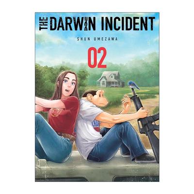 英文原版 Darwin Incident 2 达尔文事变2 科幻冒险漫画 梅泽俊 英文版 进口英语原版书籍