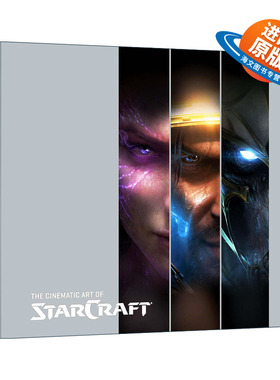 英文原版 Cinematic Art of StarCraft 星际争霸 艺术设定集 精装 英文版 进口英语原版书籍
