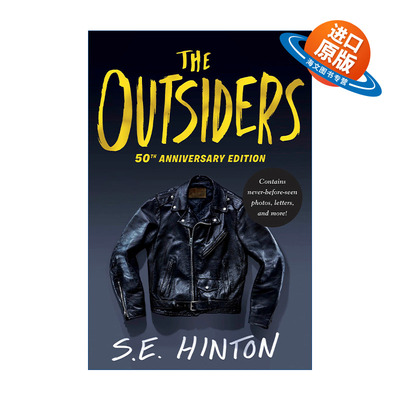 英文原版 The Outsiders 局外人 追逐金色的少年 50周年纪念精装收藏版 S. E. Hinton 英文版 进口英语原版书籍